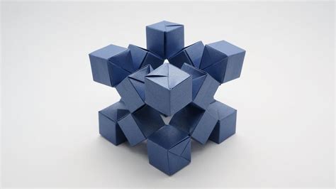 Origami 3d cube - sherysimple