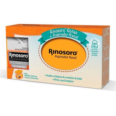 Rinosoro 0 9 Nasal 30ml Aspirador Nasal PanVel Farmácias