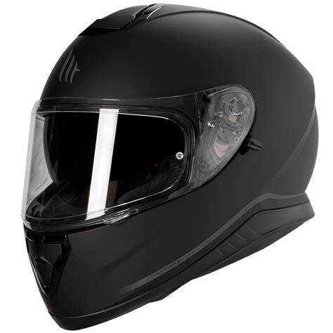 Casco Mt Helmets Thunder Sv Solid Matt Black Motoskin