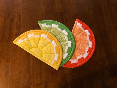 Summer Citrus Trio Hot Pads Pot Holders Etsy