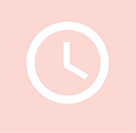 Clock aesthetic icon | App icon, Phone icon, App icon design