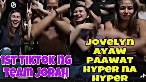 First Ever Tiktok Ng Team Jorah Spottedjovelyn Gonzaga Hyper Youtube