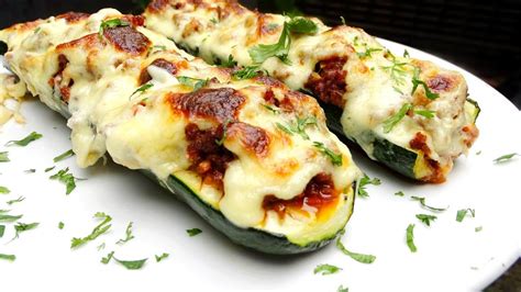 Con Este Zucchini Calabacin Relleno Con Carne Vas A Amar Los