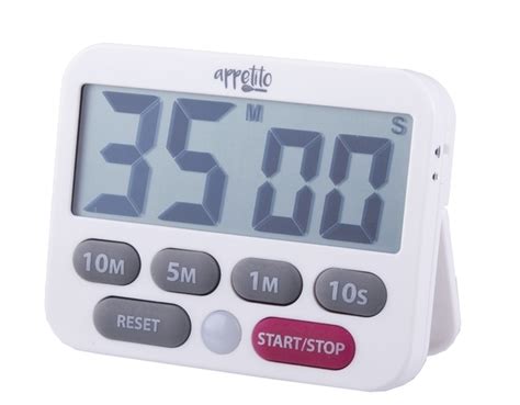 Quick Set Digital Timer 100 Minutes White At Mighty Ape Nz