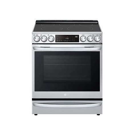 Lg Lsel6337f 30 Smart Slide In Electric Range Stainless Steel