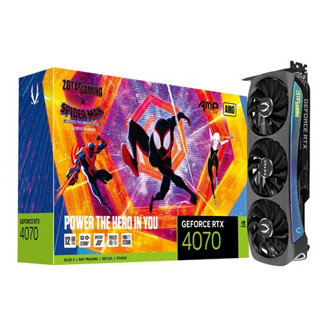 Vga Zotac Gaming Geforce Rtx Airo Spider Man