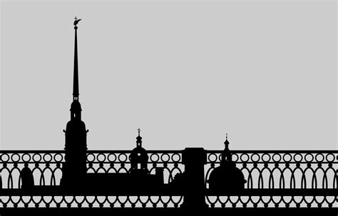 Силуэты санкт петербурга картинки для детей - Фото подборки