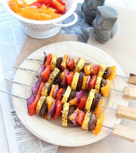 Grilled Vegetable Skewers