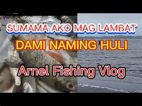 Sumama Ako Maglambat Dami Naming Huli Arnel Fishing Vlog Youtube