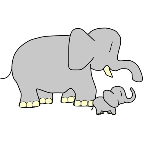 Baby Elephant 3 Free Svg