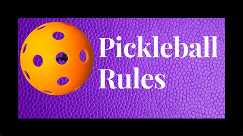 Most Interesting Pickleball Rules - Pickleball Rules