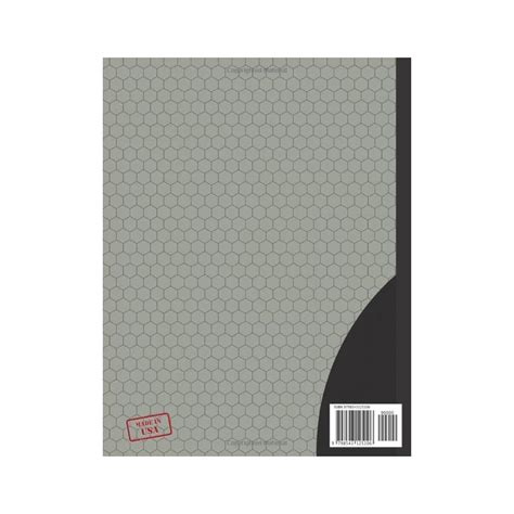 Buy Hexalog Hexagonal Graph Paper Organic Chemistry Notebook