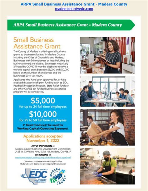 Small Business Assistance Grant Madera County Workforce Assistance Center