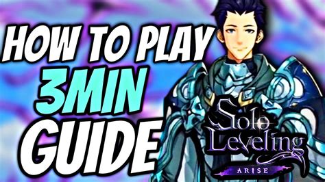 How To Build Min Byung Gu Guide Solo Leveling Arise Youtube