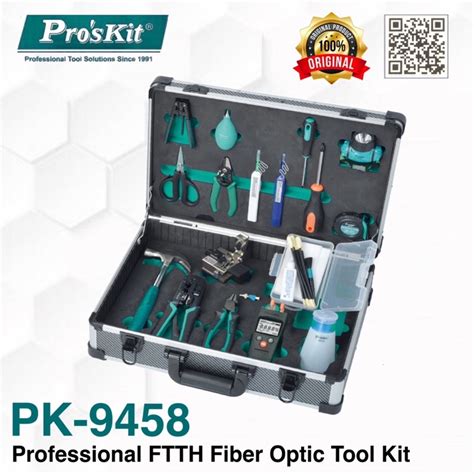 Proskit PK 9458 Professional FTTH Fiber Optic Tool Kit Shopee Malaysia