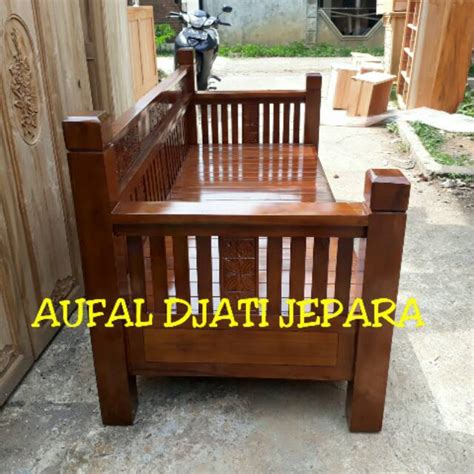 Jual Kursi Teras Jepara Bangku Risban Ukir Ukiran Bale Bale Daybed