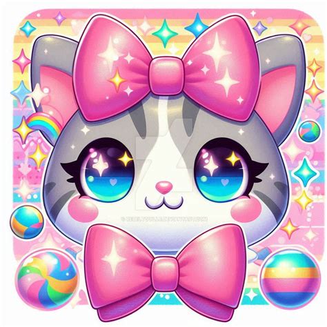 yk kitten cute closeup colorful cat   rebeltouille  deviantart