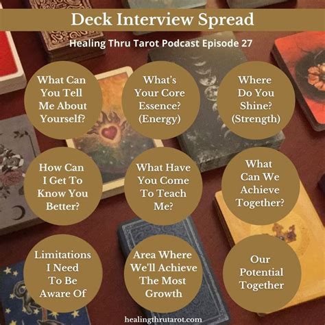 Tarot Spread Deck Interview Artofit