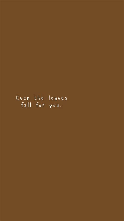 Minimalist quote wallpaper | Autumn phone wallpaper, Iphone wallpaper ...