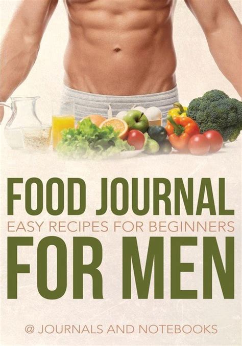Food Journal Notebook For Men