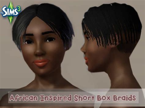 Sims Box Braids Hair Cc Klohell