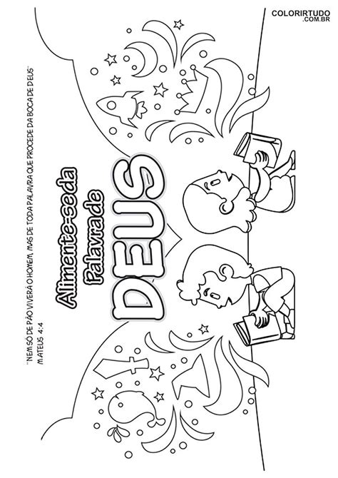 Desenho Biblico Colorir - Desenho Infantil Bíblico Para Colorir