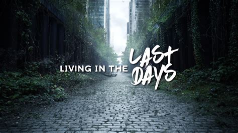 Living In The Last Days » DavidCrank.com