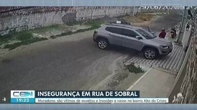 Cetv Edi O Moradores Relatam Casos De Assaltos Em Sobral Globoplay