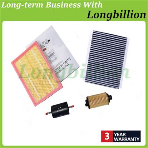 Filtro 4pcs 151000079AA F4J16 1012030 para Chery Tiggo 8 F4J16 Filtro ...