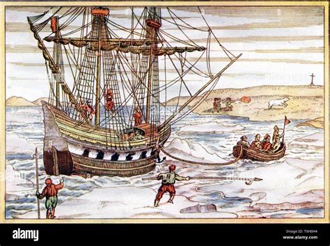 Willem Barents (d.1597) Dutch navigator who led expeditions in search of Northeast Passage ...