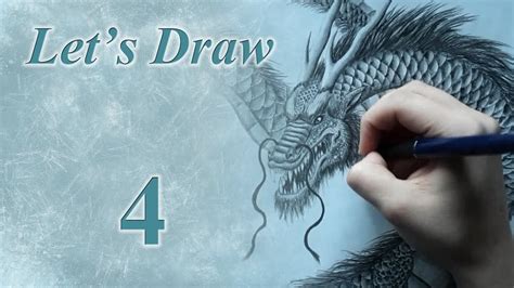 Lets Draw Chinese Dragon Eastern Dragon Youtube