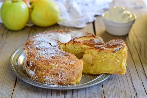 Torta Di Mele Alla Panna Montata Lapasticceramatta