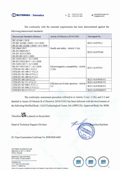 File Ukca Declaration Of Conformity Tat Page Png Wiki