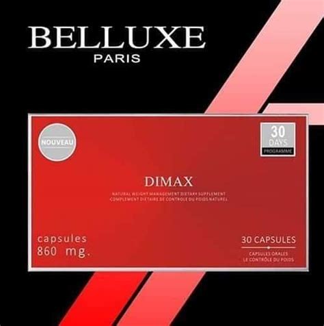 DIMAX - ตัวช่วยลดน้ำหนักกระชับสัดส่วนชัดเจน