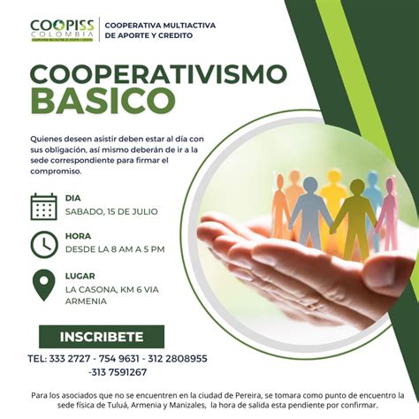 Curso Cooperativismo Básico COOPISS COLOMBIA PÁGINA OFICIAL