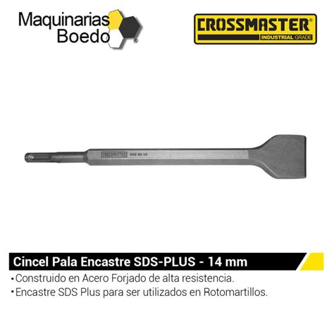 Cincel SDS Plus Tipo Pala 25cm X 40mm 9969618 Crossmaster