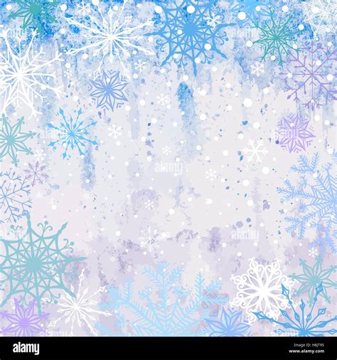 Snowy Winter Background Stock Vector Image & Art - Alamy