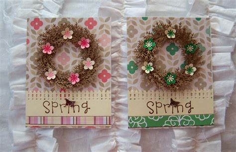 Shoregirls Creations Spring Wreaths Spring Wreath Spring Stamps