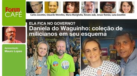 Daniela do Waguinho tem coleção de milicianos em seu esquema ela fica