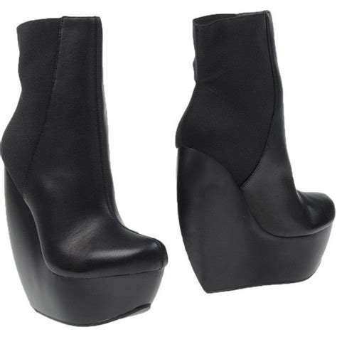 United Nude Ankle Boots Black Leather Booties