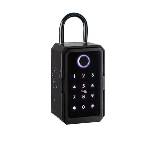 Външен стенен сейф за ключове, кутия за смарт ключове WiFi, IP65 ...