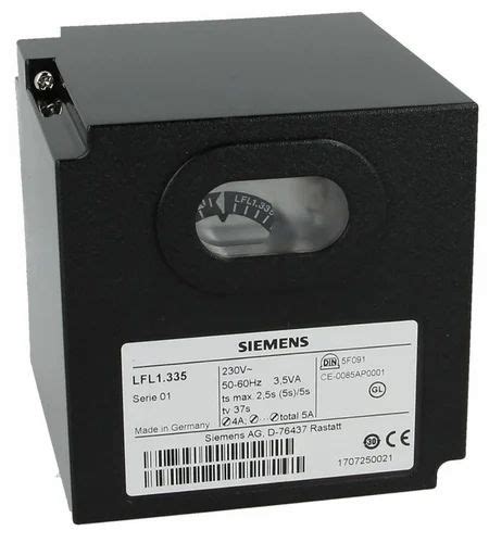 Siemens Gas Burner Controller At Burner Sequence Controller