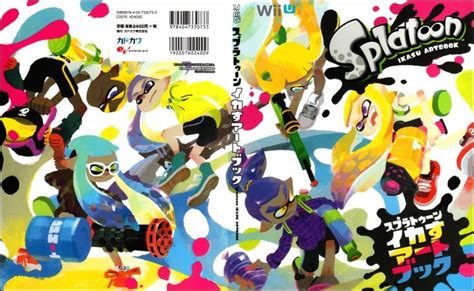 Splatoon Ikasu Artbook Splatoon Poster Prints Book Art