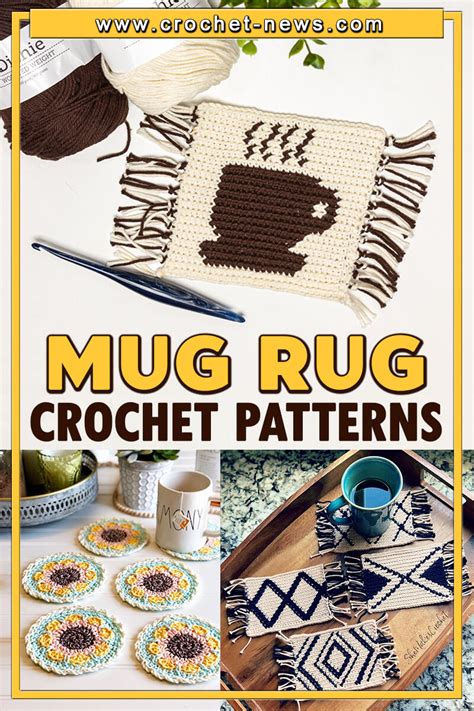 15 Mug Rug Crochet Patterns Crochet News