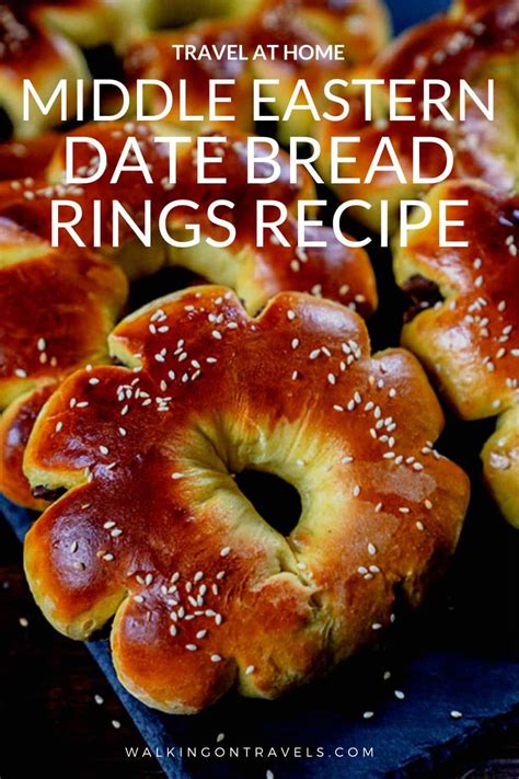 Middle Eastern Date Bread Rings To Add To Your Next Brunch Recipe