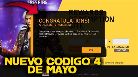 Nuevo C Digo Para Free Fire Hoy De Junio C Digos Ff Youtube