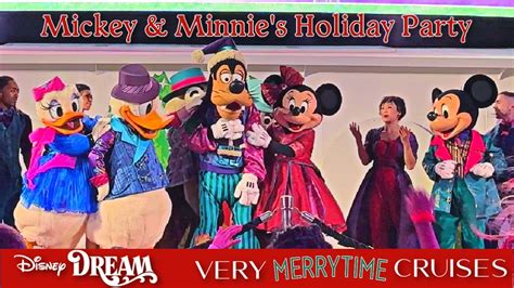 Disney Cruise Line Very Merrytime Cruises Mickey Minnie S Holiday