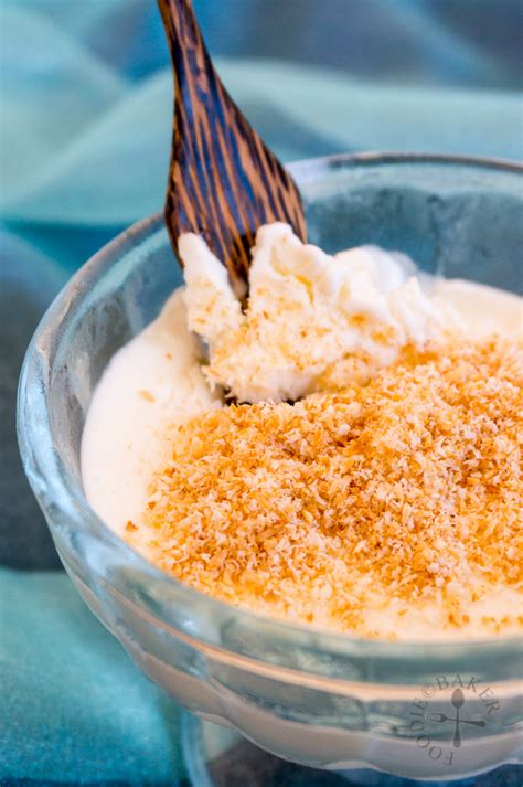 3 Ingredient No Churn Coconut Ice Cream