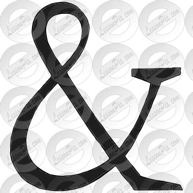 ampersand picture  classroom therapy  great ampersand clipart