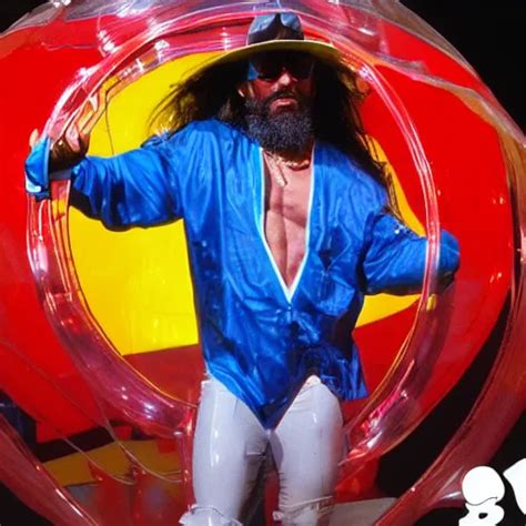 Randy Savage Trapped In A Giant Hamster Ball Stable Diffusion Openart